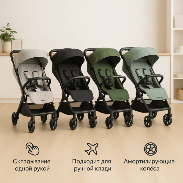 Easywalker Jackey2 Sayr Aravasi, Avtomatik Yig‘iladigan, 22 Kg Gacha, 4 Rangda