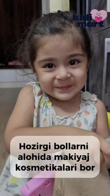 👧💄 15 yil oldin ORIFLAME jurnalini varaqlardik…
👶 Bugungi bolalar esa Martinelia bilan to‘g‘ridan-to‘g‘ri make-up artist!
✨ Bolalarga mos, xavfsiz va qanchalik chiroyli!
💖 Martinelia – go‘zallikni bolalarcha boshlang!