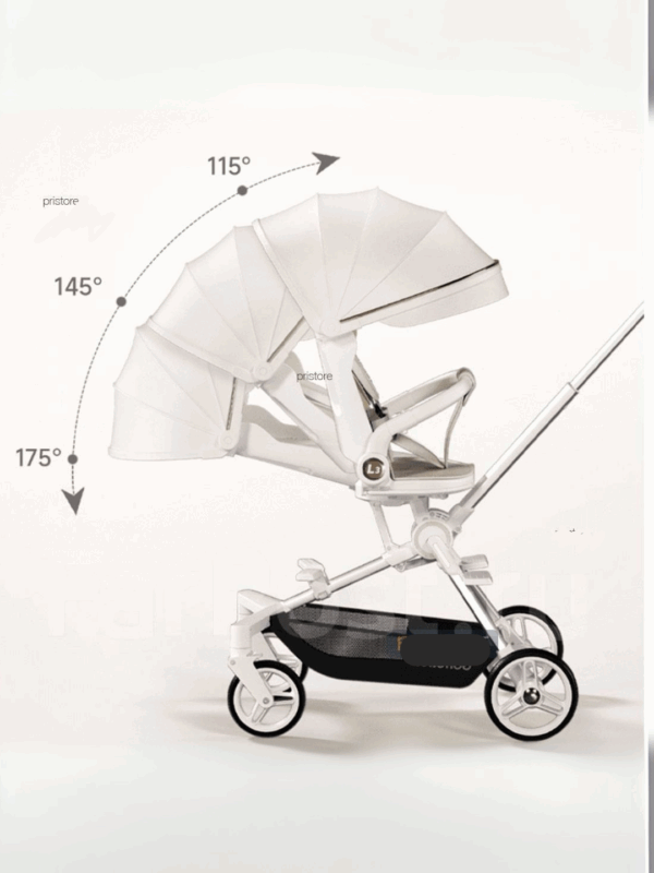 Bebehoo St301 Прогулочная Коляска, 7.8 Кг, Резина, Ivory, 6–36 Мес — Изображение 2