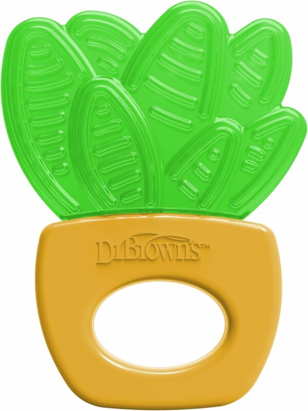 Dr. Brown’s Aquacool Прорезыватель, Водяной, 3М+, 2 Шт, Зелёный Кактус, Bpa Free — Изображение 3