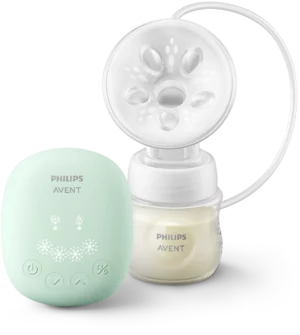 Philips Avent elektr sut sog‘uvchi, SCF323/11, 4+4 rejim, USB-C, BPA-free