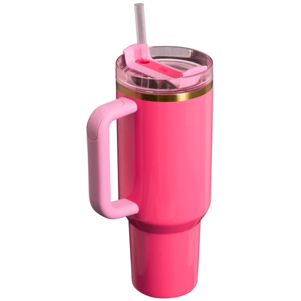 Stanley Quencher H2.0 Термокружка 1.18L, Розовая, Лимитированная Серия — Изображение 2
