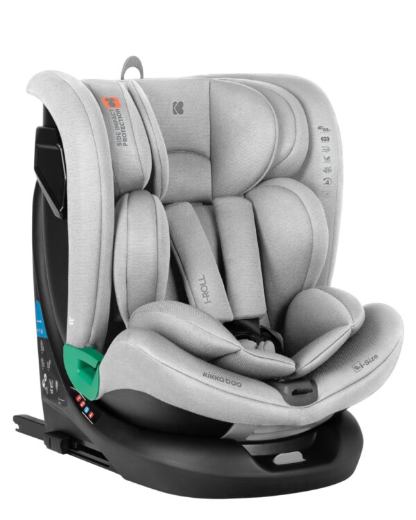 Kikkaboo I-Roll I-Size Avtoukrindiq, 40–150 Sm, Isofix, 360° - Image 18
