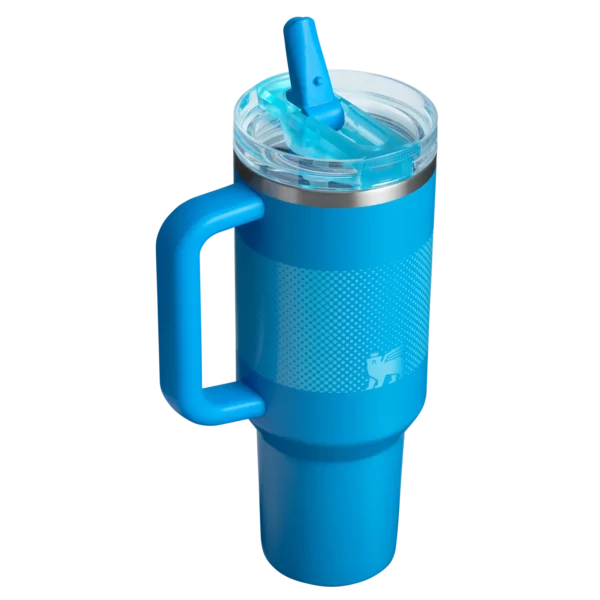 Stanley Quencher Protour Flip Straw Термокружка 591 Мл (20 Oz), Azure Fade, Герметичная