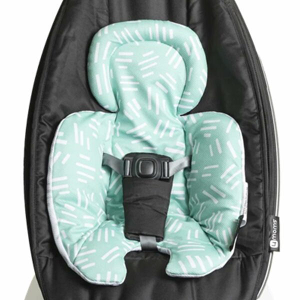 4Moms Подушка-Вкладка Для Качалки Mamaroo, Серый И Зелёный, 0+ Мес — Изображение 3