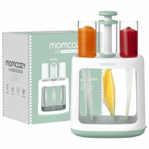 Momcozy станция для приготовления детского пюре, 5 пакетов, Green