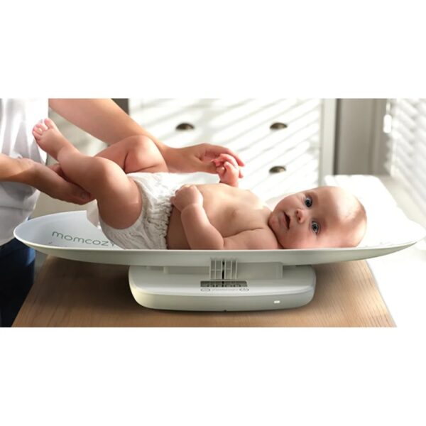 Детские Весы Momcozy Az01 С Ростомером, 50 Г – 150 Кг, Белые — Изображение 2