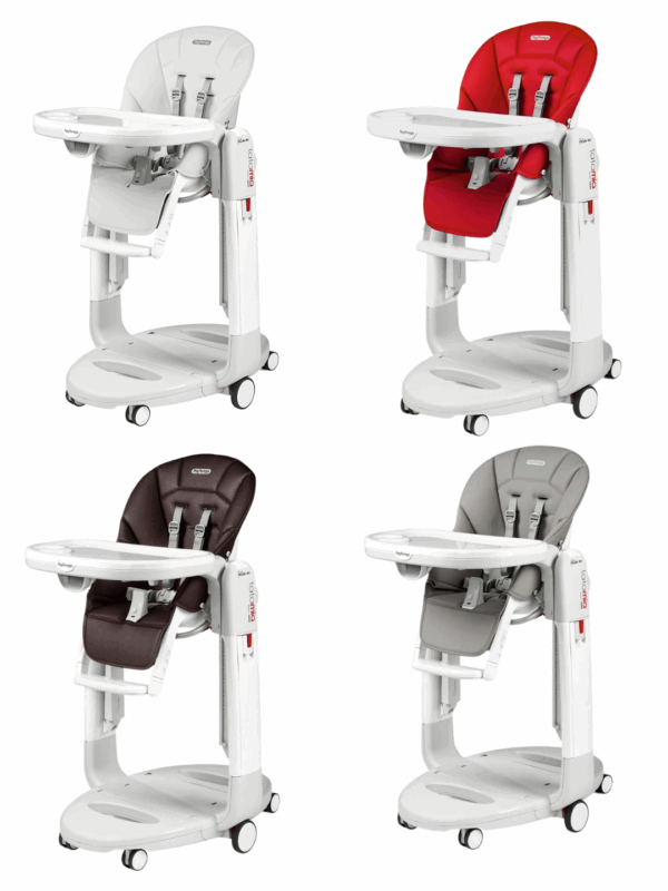 Peg Perego Tatamia Follow Me, Стульчик 3-В-1, 0-15 Кг, 4 Цвета