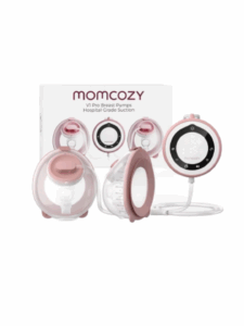 Momcozy V1 Pro Двойной Молокоотсос, 15 Уровней, Бесшумный, 230 Мл