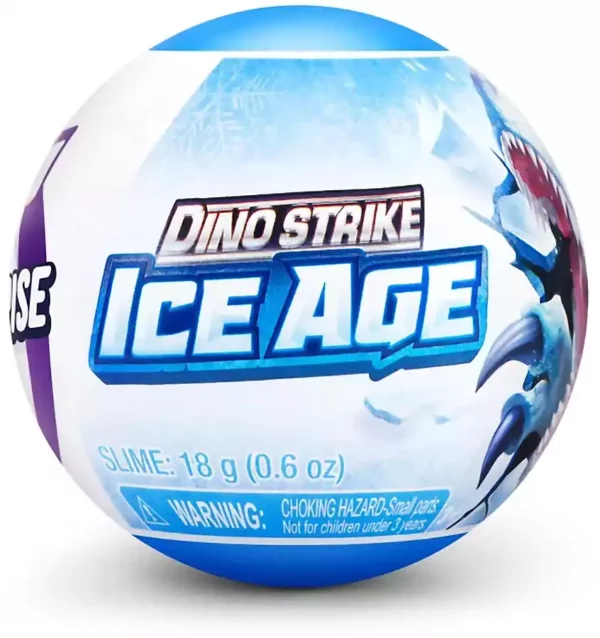 O‘yinchoq-Syurpriz 5 Surprise Dino Strike Ice Age Kolleksion Dinozavr O‘yinchoq - Image 2