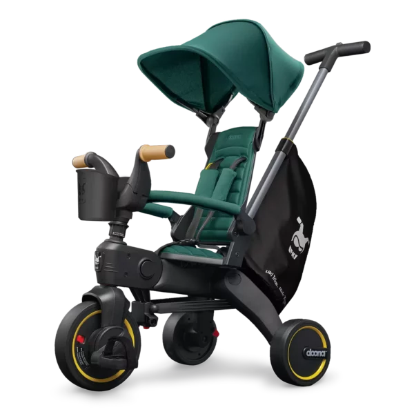 Doona Liki Trike S5 Racing Green Складной Детский Трёхколёсный Велосипед