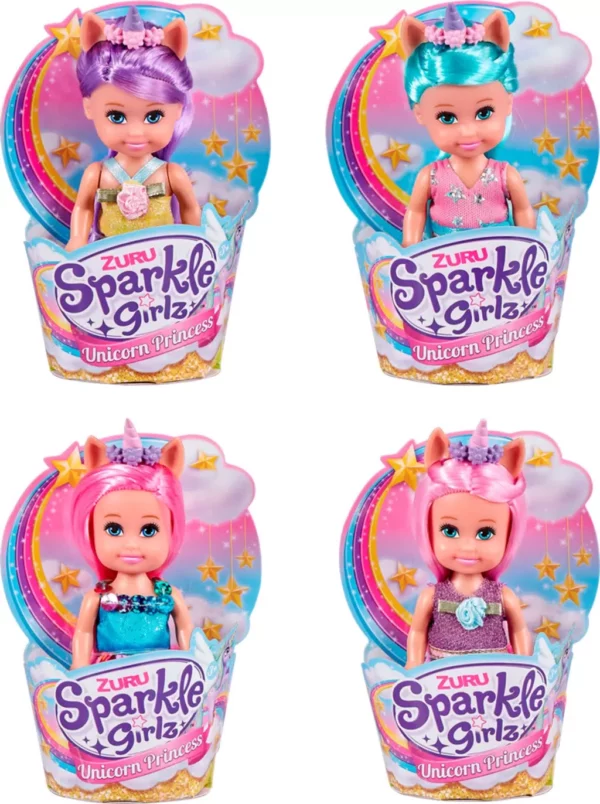 Sparkle Girlz Super Sparkly Fairy In Cupcake Qo‘g‘irchoq Qizlar Uchun - Image 3