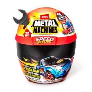 Figurka-syurpriz METAL MACHINES HELMET, kolleksion o‘yinchoq bolalar uchun 3+ yosh