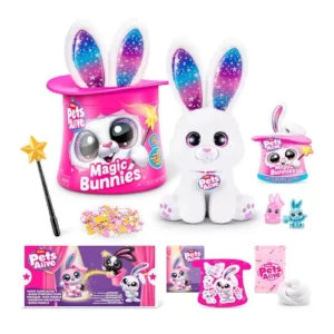 Interaktiv o‘yinchoq Pets Alive Magic Bunny (shlyapadagi quyon), 3+ yosh