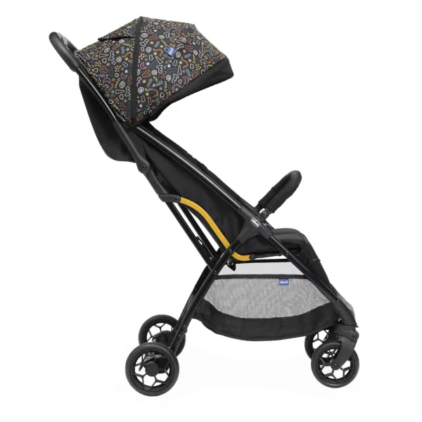 Прогулочная Коляска Chicco Glee Playful Black, Безопасная И Удобная — Изображение 2