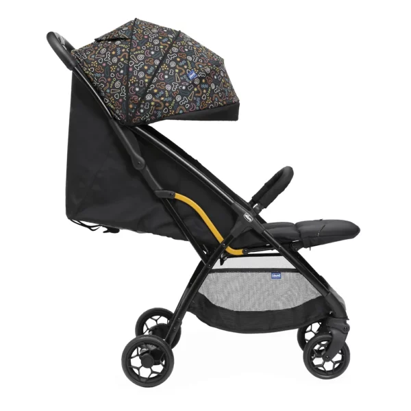 Прогулочная Коляска Chicco Glee Playful Black, Безопасная И Удобная — Изображение 3