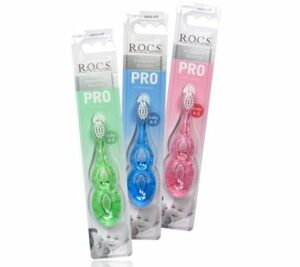 R.O.C.S. PRO Baby зубная щётка, Extra Soft, ручка PET, 0–3 года, 1 шт.