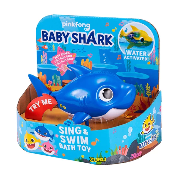 Interaktiv O‘yinchoq Robo Alive Baby Shark (Aqolcha) Bolalar Uchun - Image 3