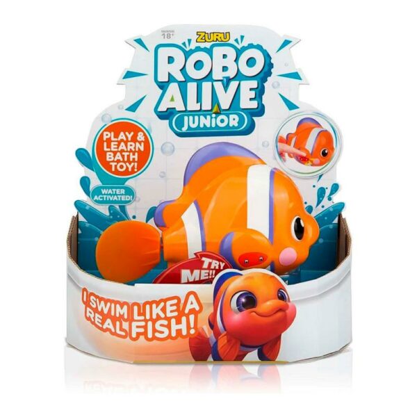 Interaktiv O‘yinchoq Robo Alive Junior Robotic Fish (Baliqcha) Bolajonlar Uchun - Image 2