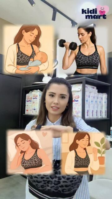 Har kuni qulaylik va ishonch birgalikda 💪
Momcozy 4-in-1 biustgalteri — onalar uchun mukammal tanlov 🤍🍼 Emizish uchun qulay
😴 Uyquda ham noqulaylik tug‘dirmaydi
🏃‍♀️ Sportda erkin harakat
👗 Kundalik kiyim bilan uyg‘un📍 Kidimart
📩 @Kidimart_admin