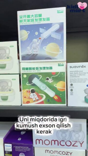 🚀 Kosmik dizayndagi bolalar uchun soch olish apparati!
Eng jim, eng yumshoq va eng xavfsiz ✂️
Chaqaloq uxlayotganda ham ishlatish mumkin — tovush chiqarmaydi 💤
💦 To‘liq suvda yuviladigan, 🔋 USB orqali zaryadlanadi va teriga mutlaqo xavfsiz.👶🏻 Bolajoningizning birinchi sochini olish endi oson va yoqimli!
📍 Kidimart’da mavjud
📞 95 833-11-10
🔗 @kidimart_admin￼