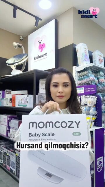 🎁 Bitta sovg‘a bilan ham onani, ham bolani xursand qilmoqchimisiz?
Bu — Momcozy Baby Scale ⚖️ — aqlli tarozi, har bir yangi oila uchun eng kerakli narsa 💕📏 Bo‘y va vaznni bir vaqtda o‘lchaydi
🔒 Bola harakat qilsa ham aniq natija
🔋 Auto-off — o‘zi avtomatik o‘chadi
♻️ Tare funksiyasi — adyol og‘irligini chiqarib tashlaydi
💪 150 kg gacha o‘lchaydi — ya’ni onalar ham foydalanishlari mumkin!💝 Yangi ota-onalar uchun eng foydali sovg‘a!
📍 Mavjud: Kidimart
🔗 t.me/kidimart￼
📞 95 833-11-10#momcozy #kidimart #onasovgasi #bolasosovgasi #smartscale #onalaruchun