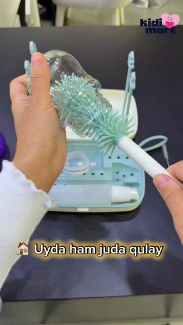 🚫 Sayohatda bolangiz butilkasini toza saqlash muammo bo‘lib qolmasin!

🍼 Momcozy 7 in 1 Travel Bottle Set — onalar uchun haqiqiy yordamchi ✨

✔️ 7 ta tozalash aksessuari bitta ixcham futlyarda
✔️ Butilka, sosi va trubochkalar uchun mos
✔️ Safar, mehmonxona va ko‘chada juda qulay
✔️ Gigiyena doim nazoratda

👉 Safarga chiqishdan oldin olib qo‘ying
📩 Buyurtma uchun DM yoki Telegramga yozing

#onalaruchun #momlife #bolajon #travelbaby #momcozy kidimart