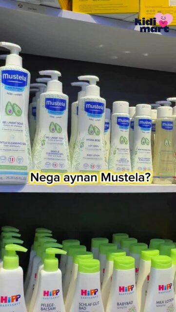 Nega onalar aynan Mustela’ni tanlaydi? 👶💛

✔️ Dermatologlar tavsiya qiladi
✔️ Sezgir va ekzema terisi uchun mos
✔️ Yumshoq, xavfsiz tarkib
✔️ 0+ yoshdan foydalanish mumkin

Bolangiz terisi eng yaxshisiga loyiq ✨
📍 Kidimart’da mavjud

📞 958331110 | 770081001 | 909103118