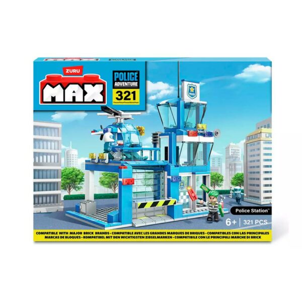 Max Max City O‘yinchoq Konstruktor To‘plami, Rivojlantiruvchi O‘yinchoq Bolalar Uchun 5+ Yosh - Image 2