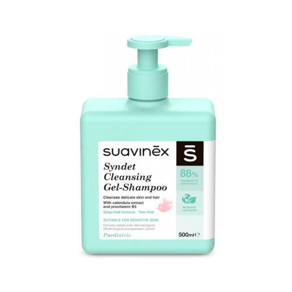 Suavinex 500Ml Bolalar Uchun Gel-Shampun, Gipoallergen Va Xavfsiz