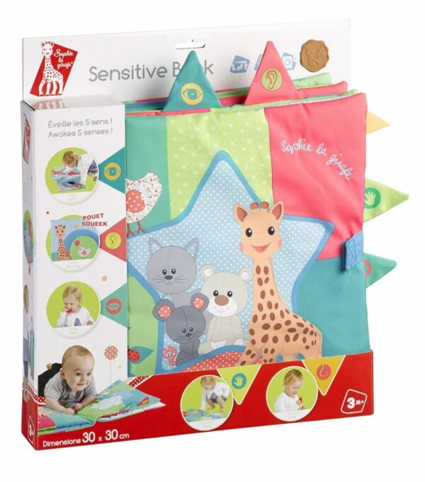 Sophie La Girafe Katta Kitob-O‘yinchoq Chaqaloqlar Uchun, Xavfsiz Material - Image 2
