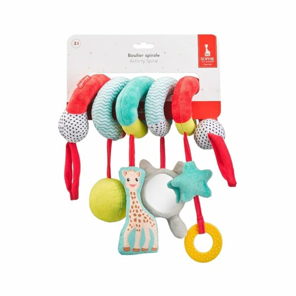 Sophie La Girafe Игрушка Activity Spiral Для Малышей, Безопасный Материал