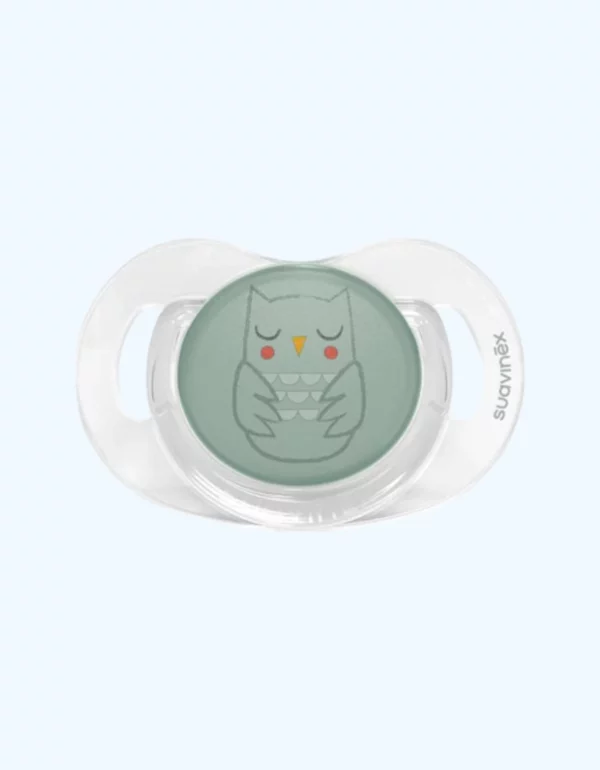 Emzik Suavinex Owl Silikon | 0–6 Oy | Fiziologik Shakl - Image 2