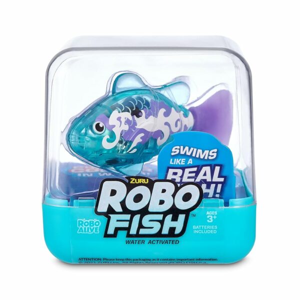 Interaktiv O‘yinchoq Robo Alive Robotic Fish (Baliqcha) Bolalar Uchun - Image 2