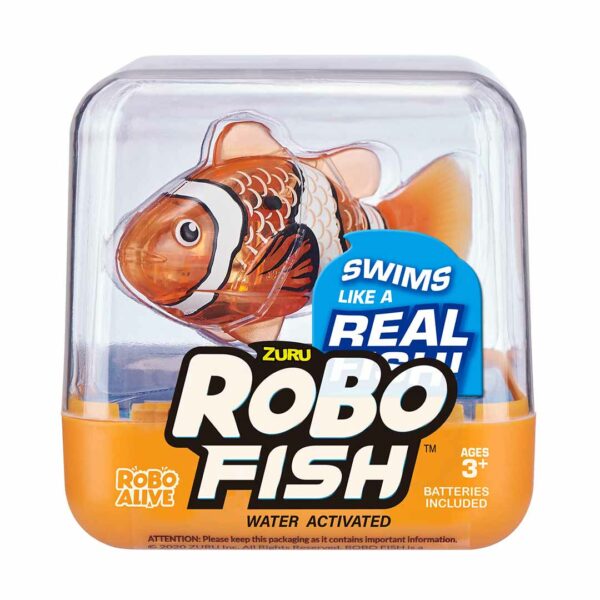 Interaktiv O‘yinchoq Robo Alive Robotic Fish (Baliqcha) Bolalar Uchun