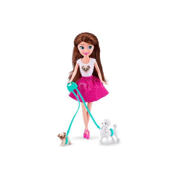Sparkle Girlz Dog Walker Qo‘g‘irchoq It Bilan Qizlar Uchun - Image 2