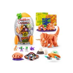 Figurka-syurpriz Smashers Dinos vs Aliens Rocket (raketa), kolleksion o‘yinchoq