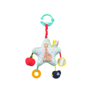 Sophie la girafe aktiviti-yulduzcha chaqaloqlar uchun, xavfsiz material