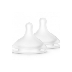Silikon emzik Suavinex | Fiziologik | Tez oqim | 2 dona