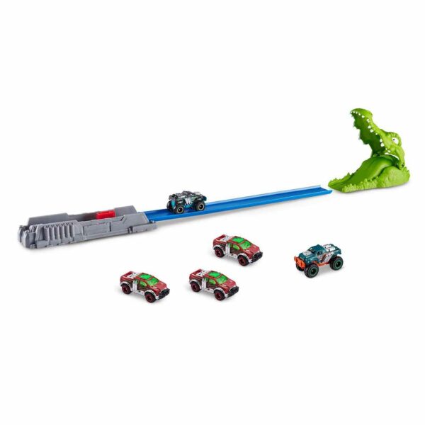 Набор Metal Machines Crocodile Mini Racing Для Детей — Изображение 2