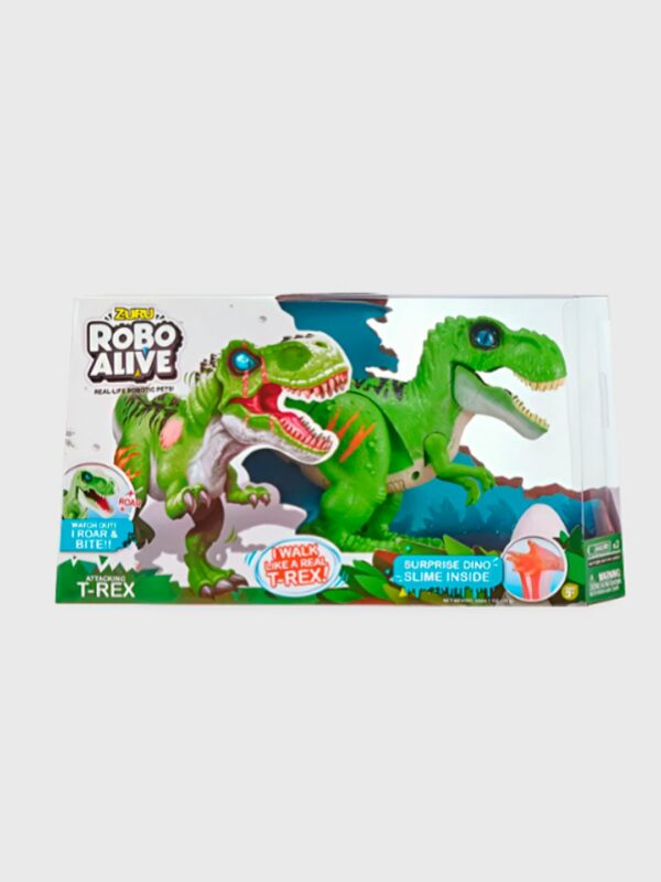 Interfaol O‘yinchoq Robo Alive Attacking T-Rex Bolalar Uchun - Image 2