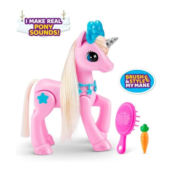 Interfaol O‘yinchoq Pets Alive Unicorn (Yakunorog) Bolalar Uchun