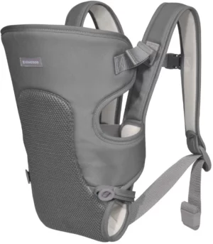 Рюкзак-переноска Kikka Boo Riley Mesh Grey, эргономичная переноска для младенцев