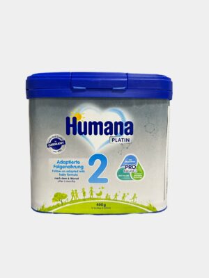 Humana 2 молочная смесь 400 г для младенцев с 6 месяцев