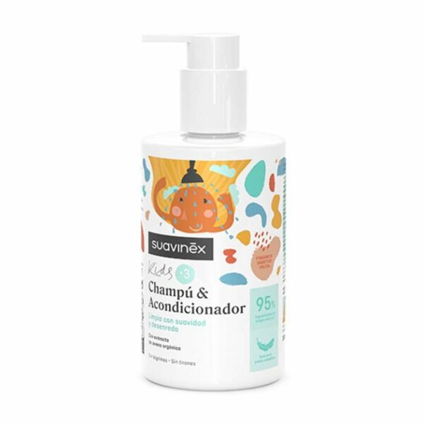 Suavinex 300Ml Shampun-Konditsioner 2V1, Bolalar Uchun Gipoallergen Vosita