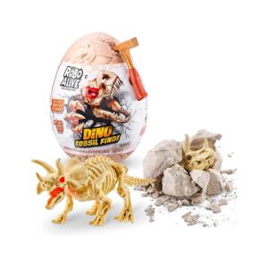 Interaktiv o‘yinchoq Robo Alive Dino Fossil Find Serie 1, kolleksion to‘plam 5+ yosh