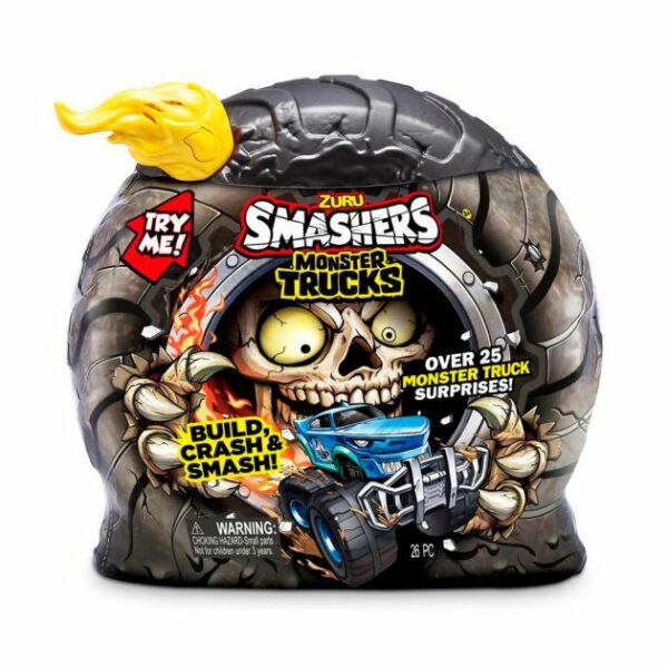 Figurka-Syurpriz Smashers Monster Truck, Kolleksion O‘yinchoq Bolalar Uchun 5+ Yosh - Image 2