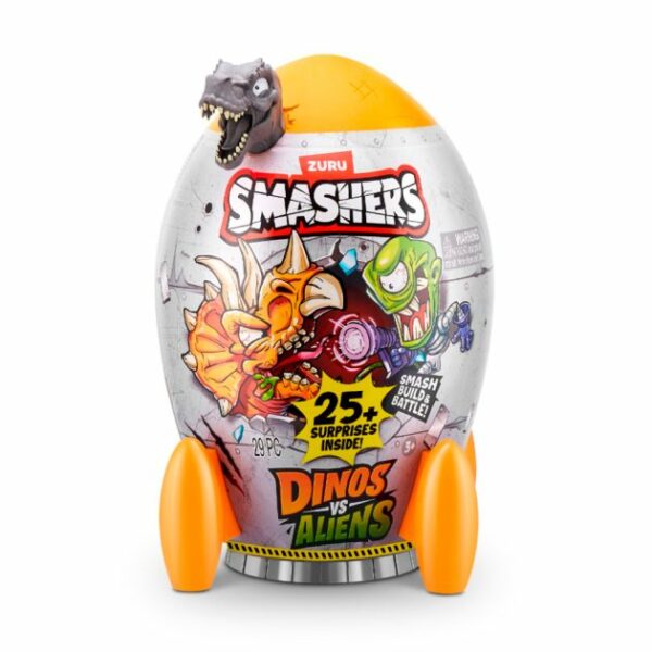 Figurka-Syurpriz Smashers Dinos Vs Aliens Rocket (Raketa), Kolleksion O‘yinchoq 5+ Yosh - Image 2