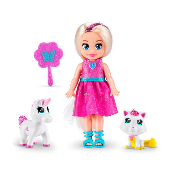 Sparkle Girlz O‘yinchoq To‘plami Malika Va Uy Hayvoni Bilan, Qizlar Uchun 3+ Yosh