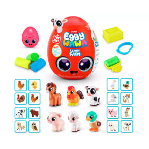 Figurka-syurpriz Eggywawa Farm Animals (fermer hayvonlari), bolalar uchun 3+ yosh